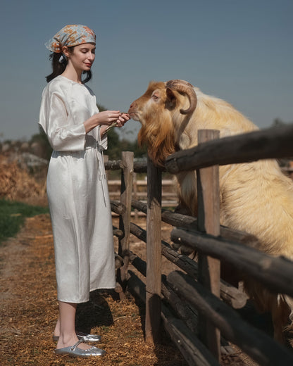 Aven 3/4 Sleeve Raglan Dress