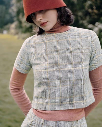 Plaid Theory Top