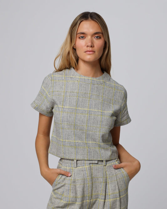 Plaid Theory Top